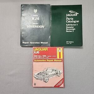 Jaguar XJ6 Daimler Sovereign Series 2 Repair Operations Manual Parts Catalogue
